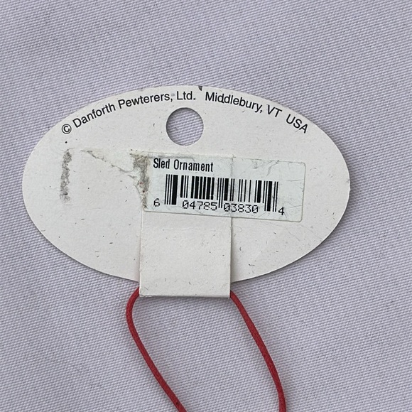 Danforth Victorian Pewter Sled 2003 Annual
Ornament Vintage - Picture 11 of 16